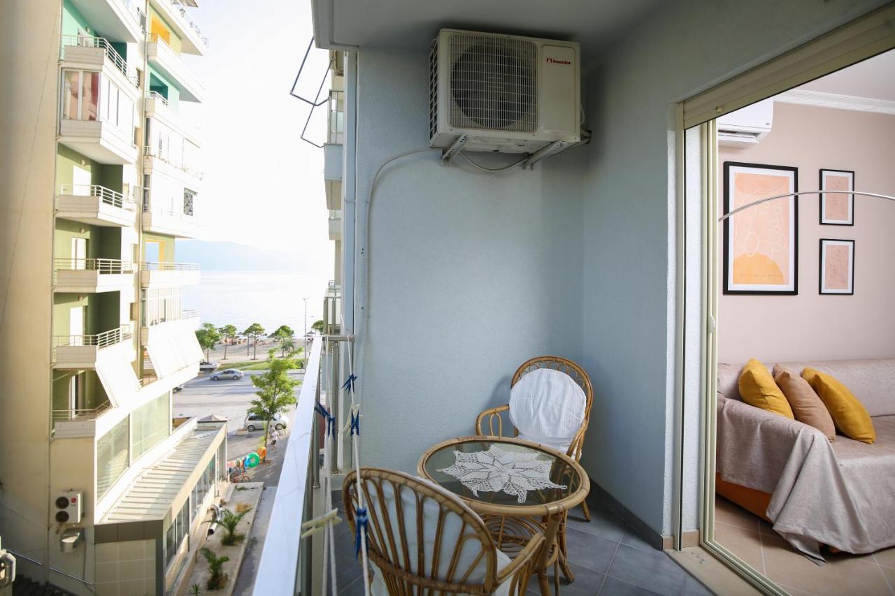Tafa Deluxe Apartment Vlorë Eksteriør bilde